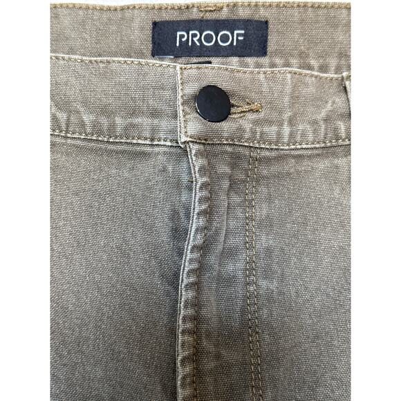 Hackberry PROOF Men’s Straight Brown Jeans Stretch Denim Size 34 x 34 - Picture 5 of 10